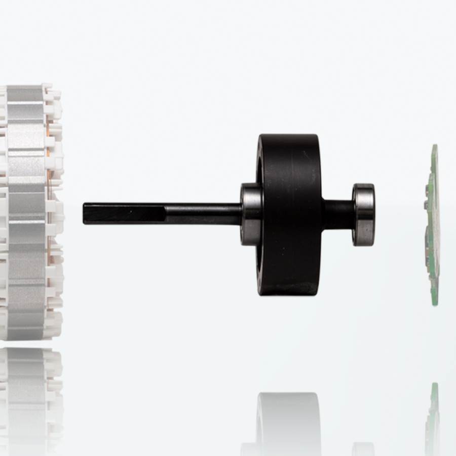 Permanent magnet HVAC Motor rotor